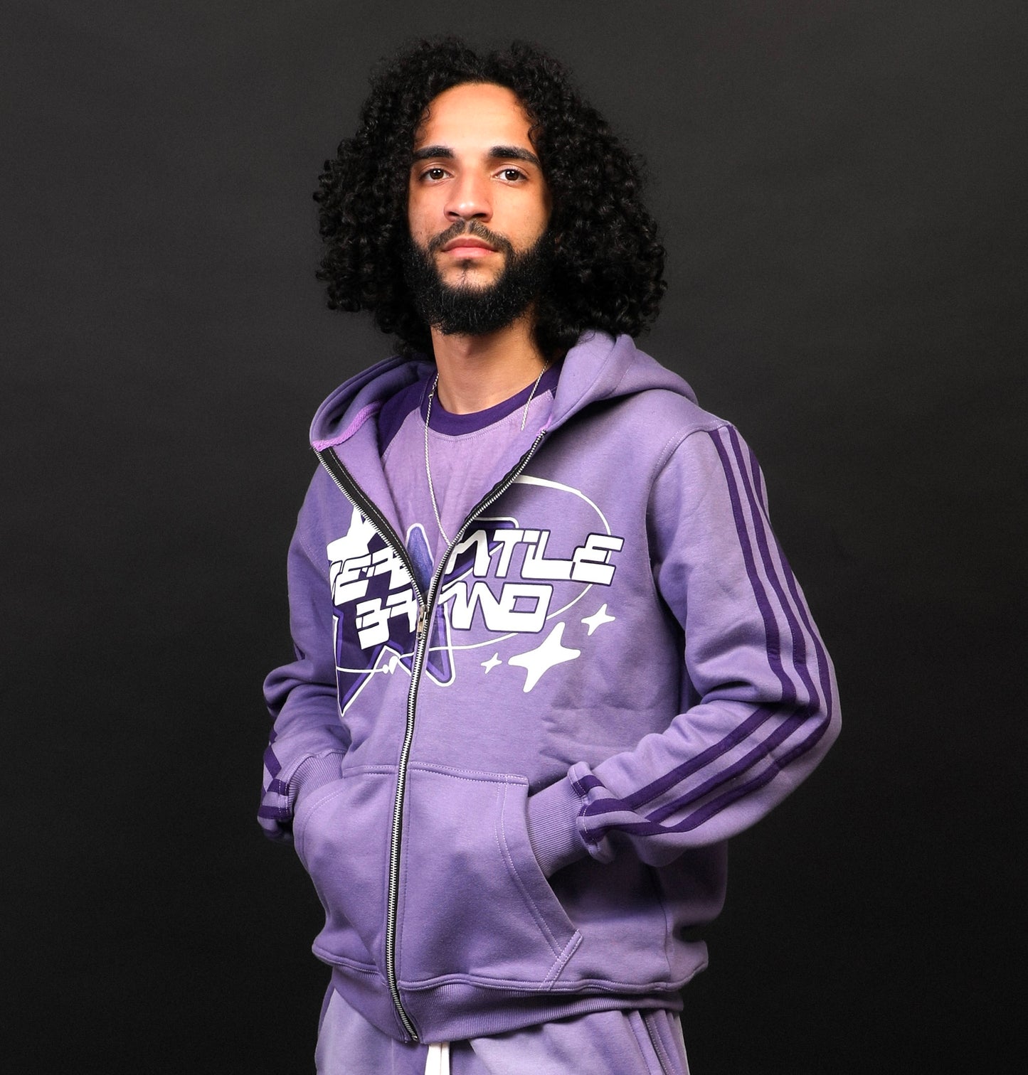 PURPLE VERSATILE HOODIE