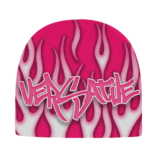 PINK FLAME BEANIE